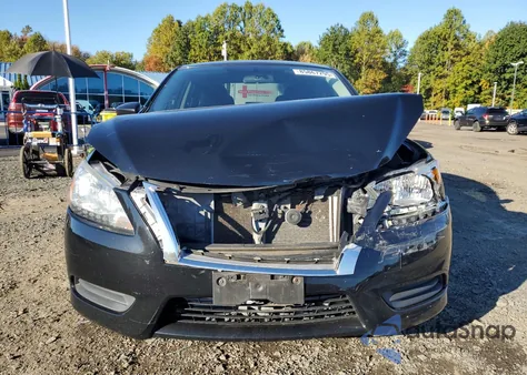 2014 Nissan Sentra S z USA, uszkodzony, nr VIN 3N1AB7AP1EY202526